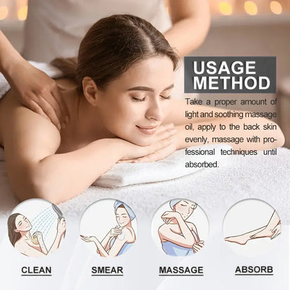 Lavender Massage Essential Oil Beauty Salon Scraping Massage