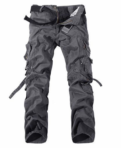 Men's Multi-Pocket Washed Cargo Pants Men's Multi-pocket Cargo Pants Washed Ho | Ectron Online
