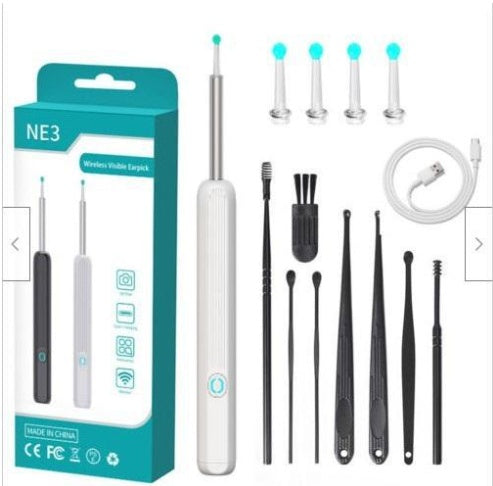 NE3 Wireless Ear Cleaner Otoscope with Camera NE3 Wireless Ear Cleaner Otoscope with Camera | Ectron Online