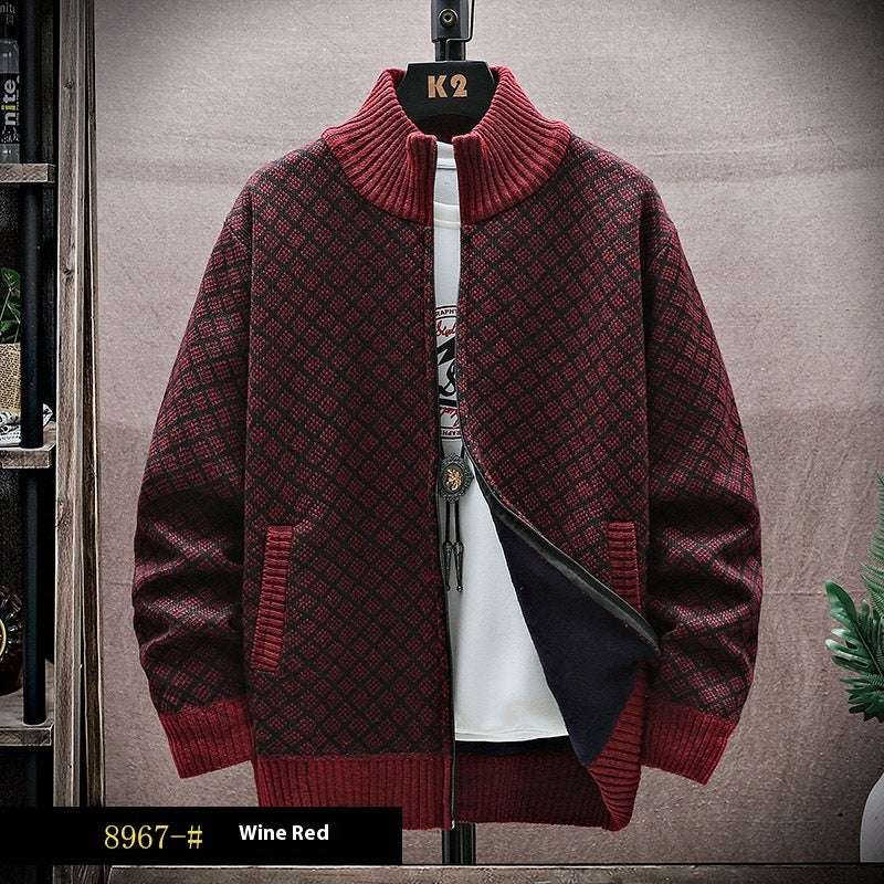 New Men's Casual Zipper Sweater Coat - Versatile & All-Match New Men's Casual Zipper Sweater Coat All | Ectron Online