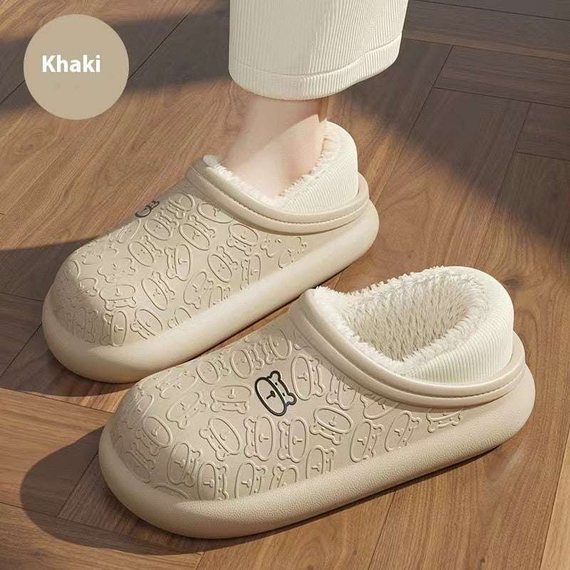 Women’s Cotton Slippers – Warm Indoor Autumn & Winter Footwear Cotton Slippers Women's Autumn And Winte | Ectron Online