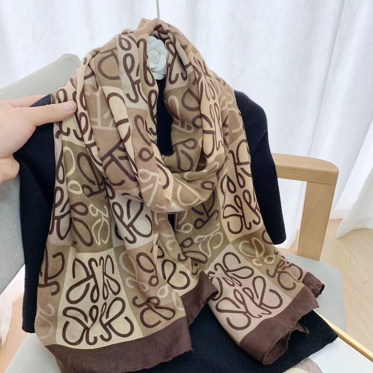 Printed Cotton And Linen Scarf Warm Outer Shawl Scarves | Ectron Online