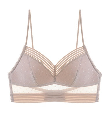 Backless Invisible Lace Bra – Push-Up Wedding Bralette Backless Bra Invisible Bralette Thin Lac | Ectron Online