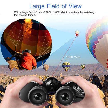 Portable Zoom Binoculars 1Pc Portable Zoom Binoculars With FMC Le | Ectron Online