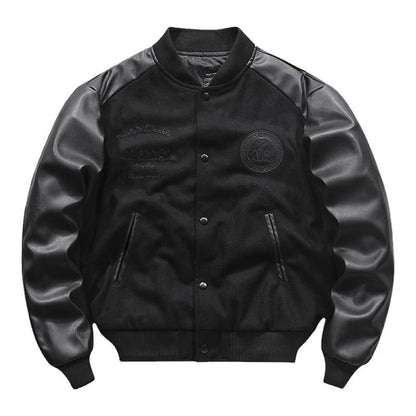American Retro Woolen Flight Jacket