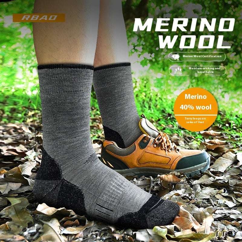 Outdoor Mountain Socks Men And Women Mernu Wool Socks Winter