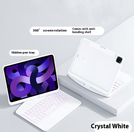 360 Swivel iPad Keyboard Case with Trackpad 360 Swivel Keyboard Clear Case For IPad | Ectron Online