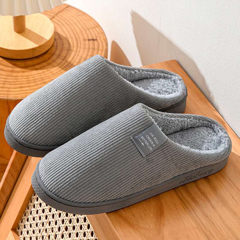 Non-Slip Cotton Slippers – Wear-Resistant Indoor Home Comfort Home Indoor Wear-resistant Non Slip Cott | Ectron Online