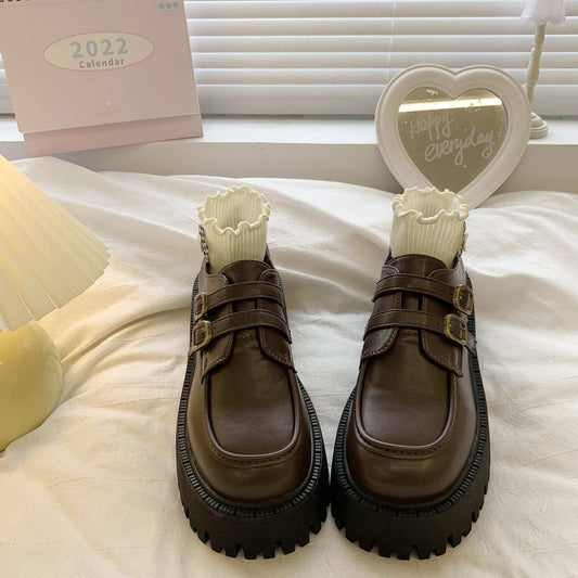 Versatile Round Toe Shoes 