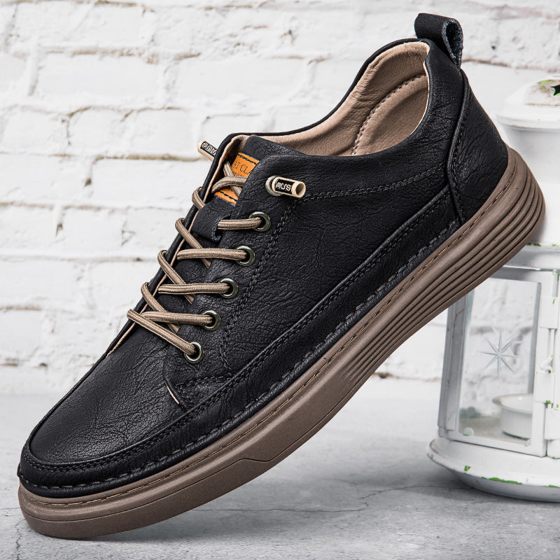 New Men's Casual Retro Sneakers for Summer Summer New Breathable Soft Bottom Lightw | Ectron Online
