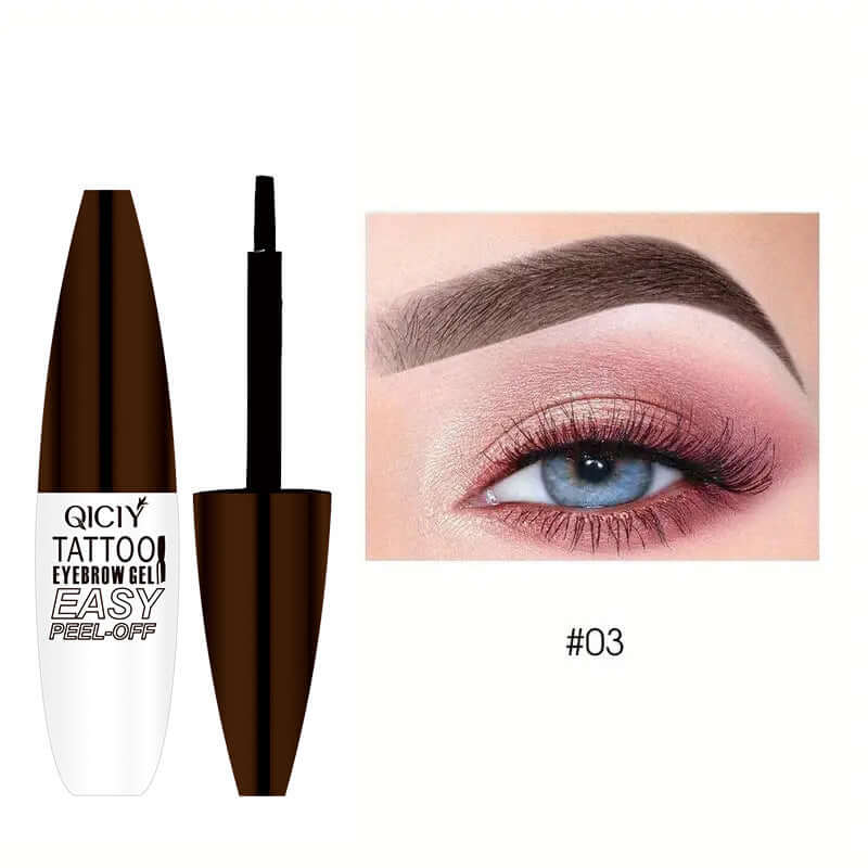 Easy Peel Off Tattoo Eyebrow Gel Tattoo Easy Peel Off Eyebrow Gel Cream T | Ectron Online