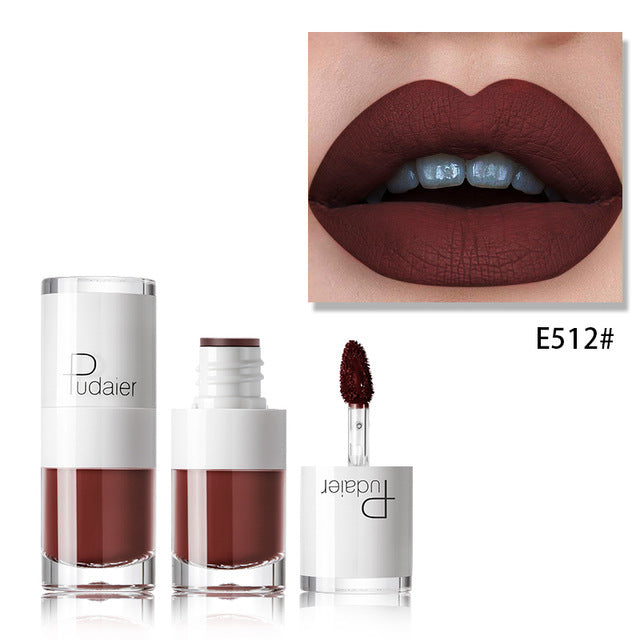 16-Color Matte Lipstick Set | White Bottle Lipstick 16 color white bottle matte lip | Ectron Online