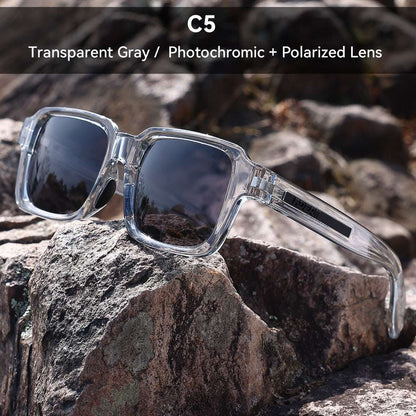 TR90 Colorful Polarized Sunglasses Square