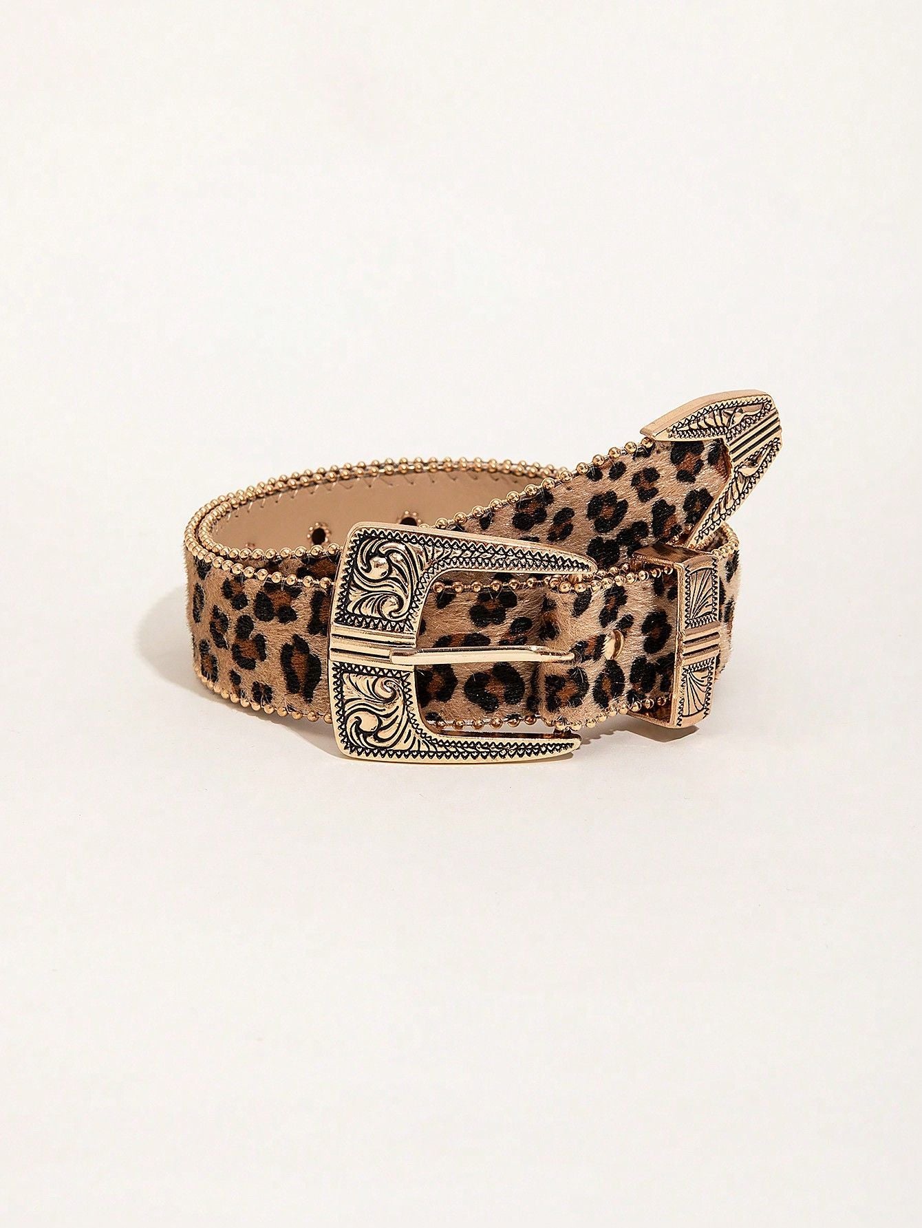 Retro Pattern PU Western Belt Retro Pattern PU Belt Western Style Wome | Ectron Online