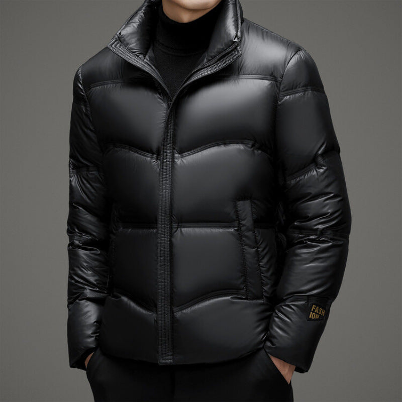 Men's Down Jacket Mid-Aged