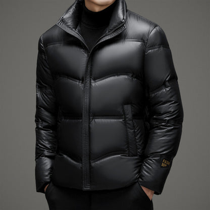 Men's Down Jacket Mid-Aged