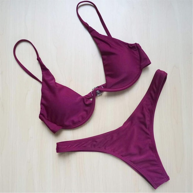 Sexy Women Bikini Beachwear Push-up Swimwear Sexy Women Bikini Beachwear Push-up Swim | Ectron Online
