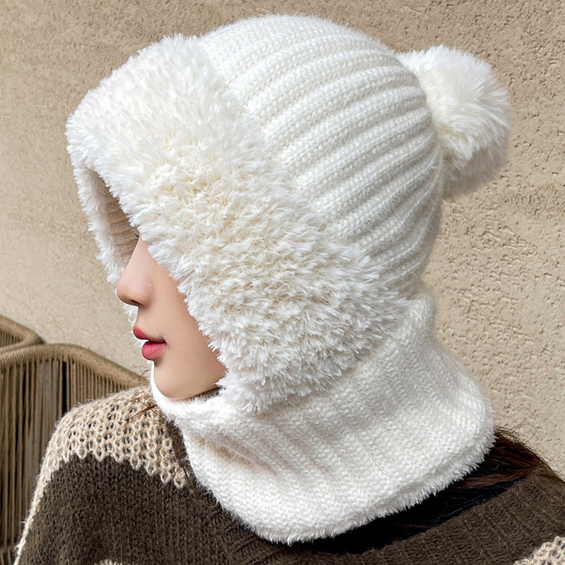 3-in-1 Multifunctional Hat & Scarf Set | Warm Winter Neck Warmer Multifunctional Hat Scarf One-piece Hat | Ectron Online