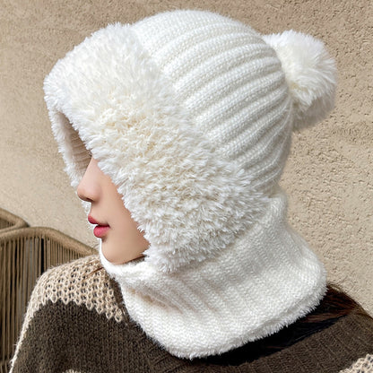 3-in-1 Multifunctional Hat & Scarf Set | Warm Winter Neck Warmer Multifunctional Hat Scarf One-piece Hat | Ectron Online