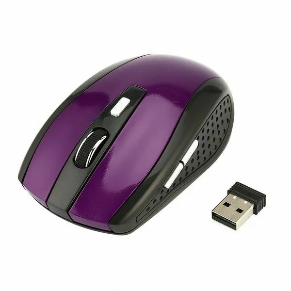 2.4GHz Wireless Optical Mouse with USB Receiver