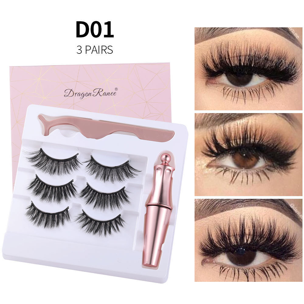 Magnetic Eyeliner & Lash Set – Natural, Long-Lasting with Tweezer Tool Natural Long Lasting Magnetic Liquid Eye | Ectron Online