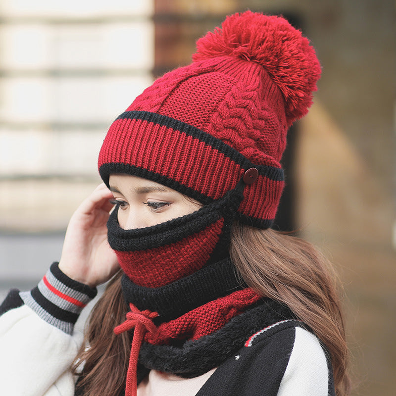 Plush Velvet Bib Mask - Soft, Comfortable, and Protective Hats & Caps | Ectron Online