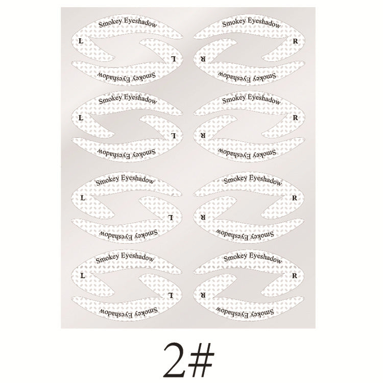 New Eyeshadow Eyeliner Makeup Template Sticker New Eyeshadow Eyeliner Makeup Template S | Ectron Online