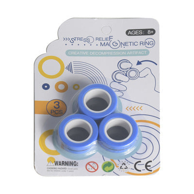 Decompression Artifact Magnetic Ring | Stress Relief and Style Magnetic Ring | Ectron Online