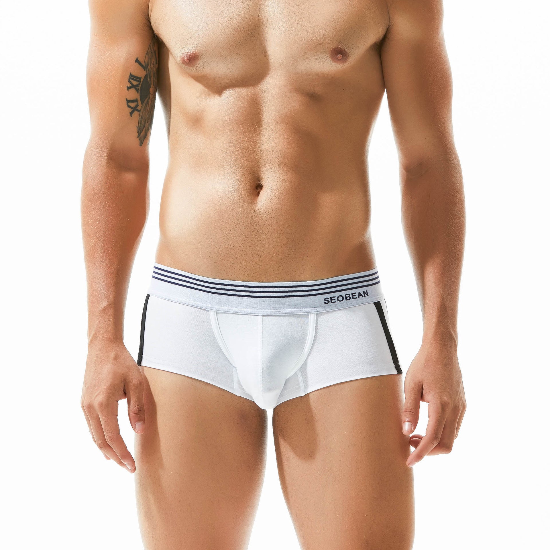 Men's Underwear Low Waist Cotton Boxer Briefs Underwear & Loungewear | Ectron Online