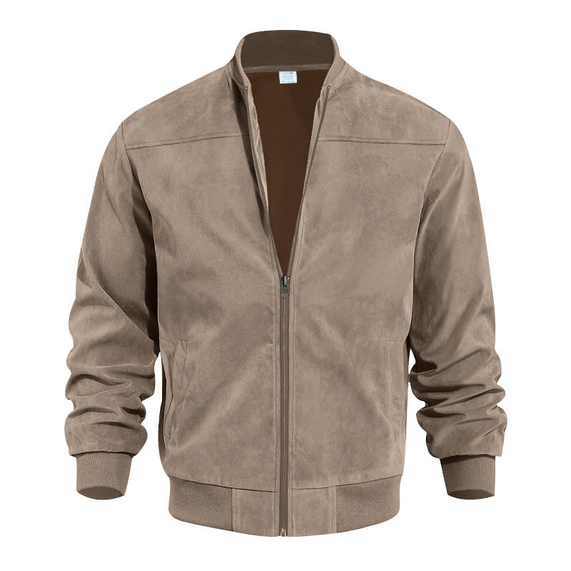 Men's Suede Casual Retro Jacket
