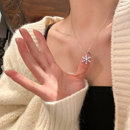 Butterfly Pearl Necklace Female Clavicle Chain Accessories