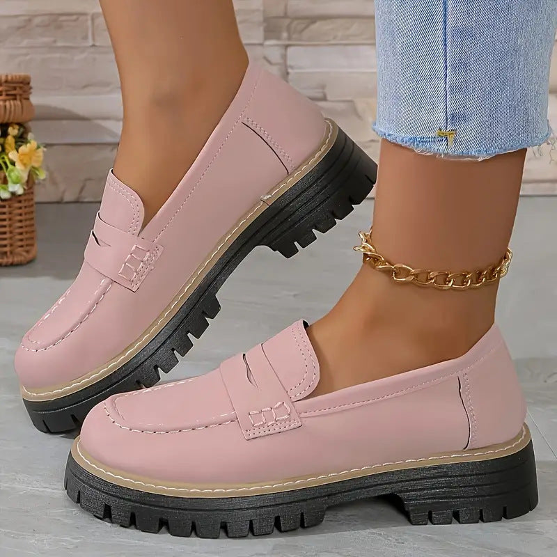 Fashion Casual Matte British Style Women's Shoes Fashion Casual Matte British Style Women | Ectron Online