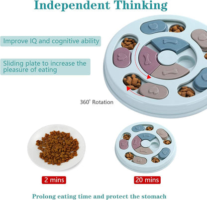 Dog Puzzle Toys Dogs Food Puzzle Feeder Toys For IQ Training Mental Enrichment Dog Treat Puzzle