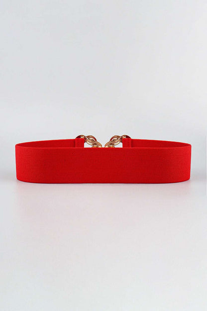 Zinc Alloy Buckle Elastic Belt