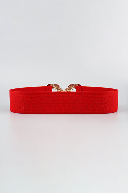 Zinc Alloy Buckle Elastic Belt