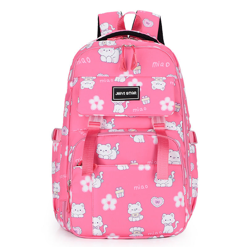 Cartoon Rabbit Backpack – Large Capacity & Playful Design Cartoon Rabbit Pattern Printed Large Cap | Ectron Online