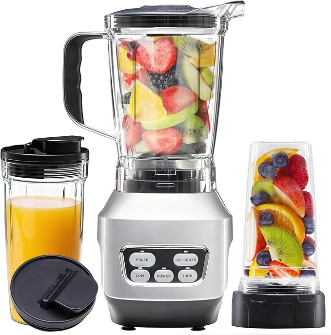 1.5L Multi-functional Countertop Blender | Portable Milkshake Machine
