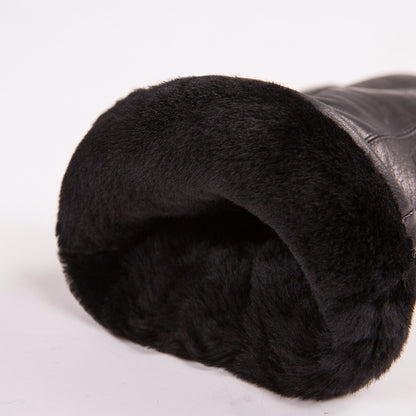 Warm Thick Sheepskin Gloves Men's Sheepskin Gloves