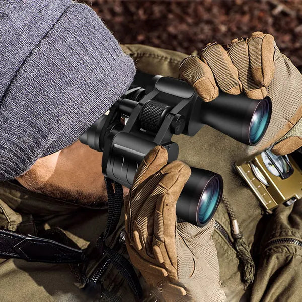 Portable Zoom Binoculars with FMC Lens | Low Light Night Vision HD