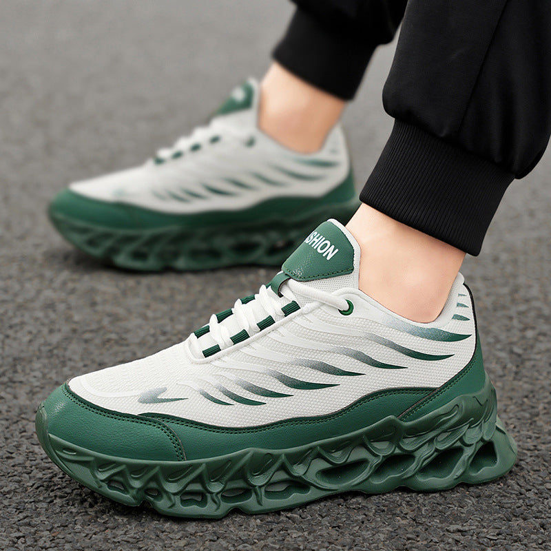 Thick-Soled Daddy Shoes for Men - Casual Sneakers Men's Lace-up Sneakers Thick-soled Daddy | Ectron Online