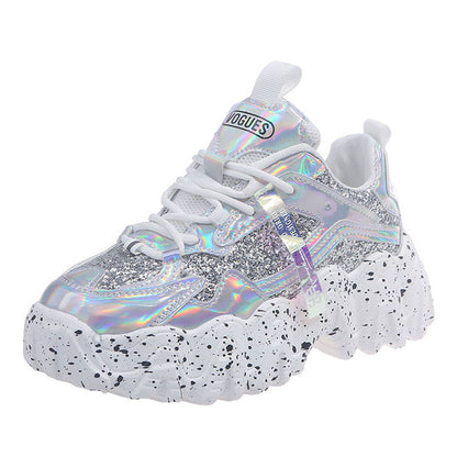 Platform heightened sneakers