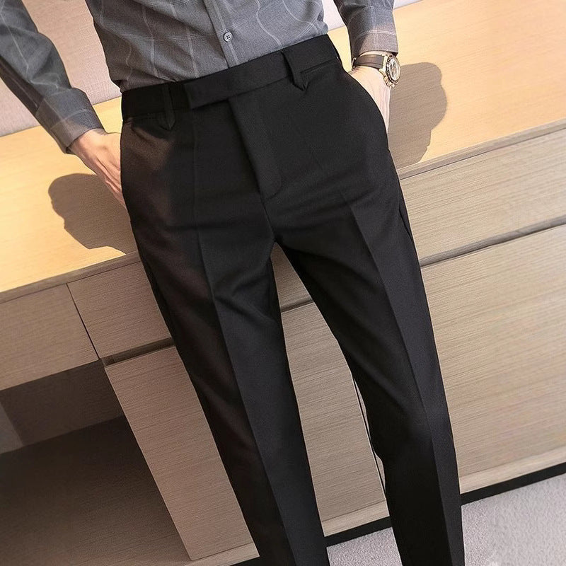 Men's British-Style Dapper Dress Pants