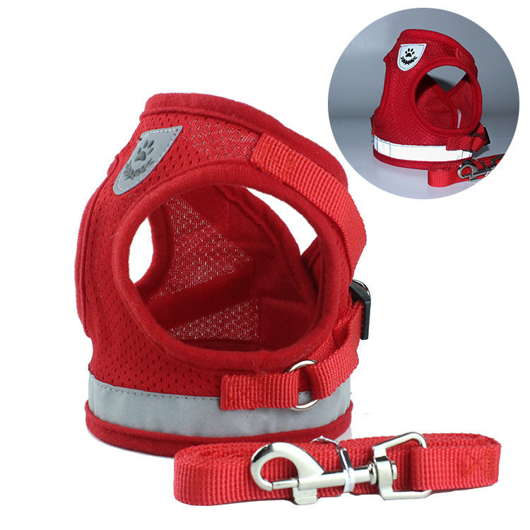 Adjustable Pet Safety Harness and Leash Pet Car Seat Belt Pet Leash | Ectron Online