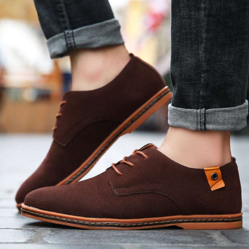 Men’s Casual Leather Shoes | Durable Cow Tendon Sole Men's Casual Leather Shoes With Cow Tend | Ectron Online