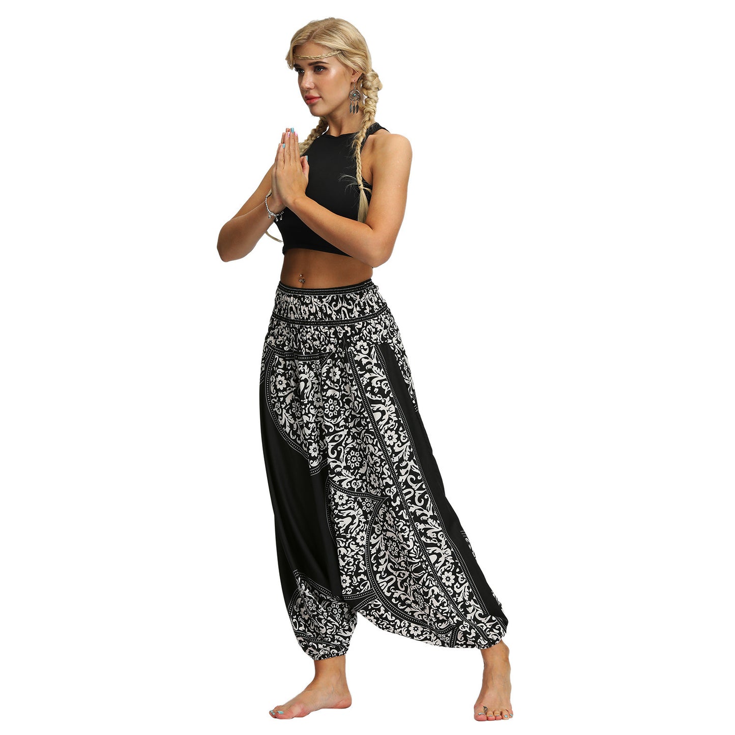 Digital Print Women's Lantern Yoga Pants