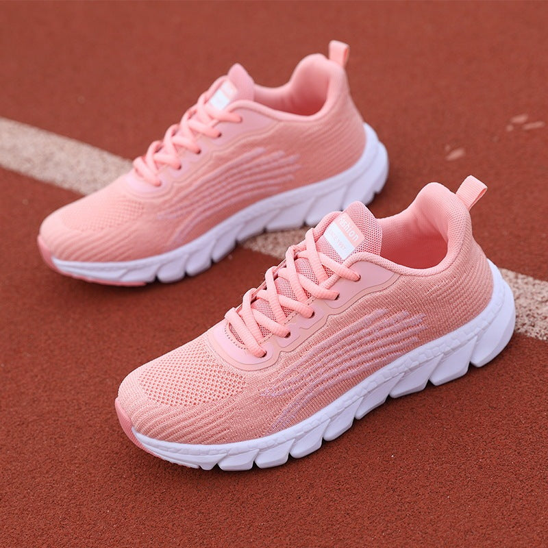Flyknit Breathable Running Shoes - Men & Women's Ultimate Comfort Men's And Women's Flying Woven Breathabl | Ectron Online