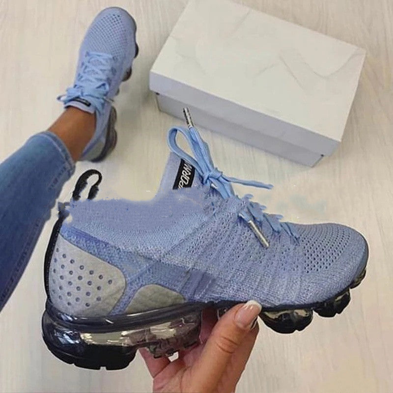 Women’s Air-Cushioned High-Flying Weaving Shoes – Lightweight Air-Cushioned Inner High Flying Weaving | Ectron Online
