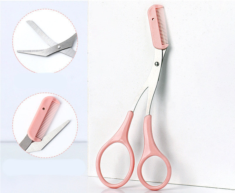 Eyebrow Trimming Knife with Comb for Precision Grooming Beauty Supplies Gadgets | Ectron Online