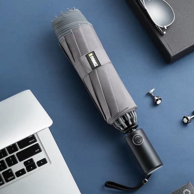 LED Flashlight Lighting Rain and Sunshine Folding Umbrella LED Flashlight Lighting Rain and Sunshin | Ectron Online