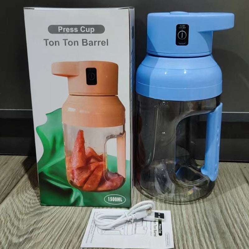 New Arrival Summer Electric Juicer Portable Large Capacity 1500ml Juice USB Rechargeable Electric Portable Blender Kitchen Gadgets New Arrival Summer Electric Juicer Porta | Ectron Online